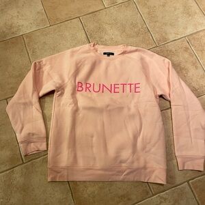 Brunette The Label Pink Sweater